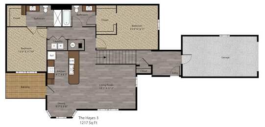  Floor Plan The Hayes 3