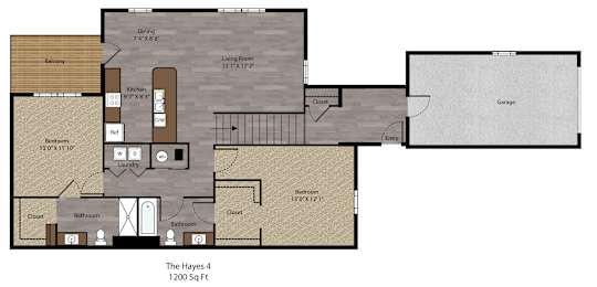  Floor Plan The Hayes 4