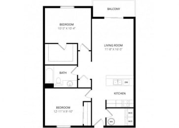  Floor Plan 2x1 SM