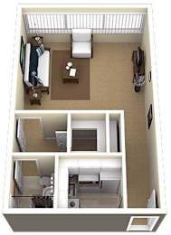  Floor Plan Charles Towers Studio