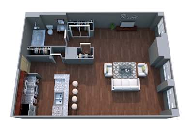  Floor Plan 39 West Lex Studio