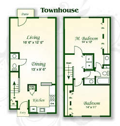  Floor Plan The Juniper Townhouse