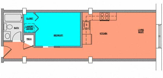 Floor Plan  Cobblestone Commons Unit 205