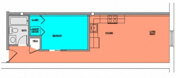 Floor Plan  Cobblestone Commons Unit 304