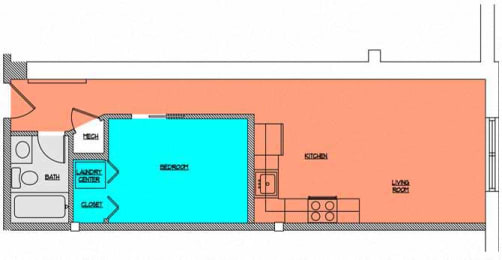 Floor Plan  Cobblestone Commons Unit 403