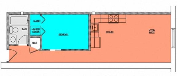 Floor Plan  Cobblestone Commons Unit 404