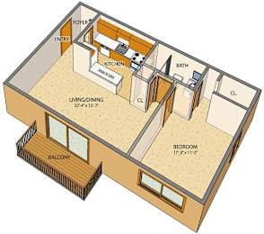 Olde Towne Village Apartments - One-bedroom, One-full Bath Units in Tonawanda New York - Appliances Included - 24 Hour Emergency Maintenance – Balcony - Picnic Area – Garages - Ask for a Tour - Pet Fr