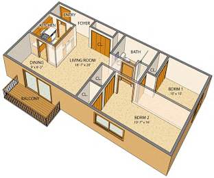 Olde Towne Village Apartments - Two-bedroom, One and a half Bath Units in Tonawanda New York – Appliances Included - 24 Hour Emergency Maintenance – Balcony - Picnic Area – Garages - Ask for a Tour -