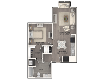  Floor Plan 1C