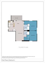 Floor Plan  Two Bedroom