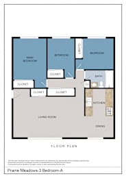 Floor Plan  3 Bedroom