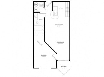 Acclaim Apartments- floorplan