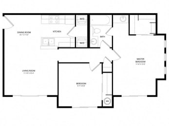 Acclaim Apartments- floorplan