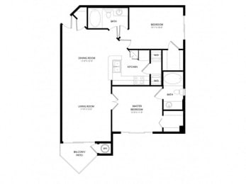 Acclaim Apartments- floorplan