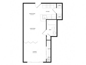Acclaim Apartments- floorplan