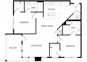  Floor Plan McClintock