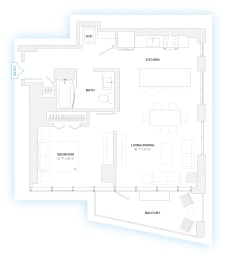 Floor Plan  1E