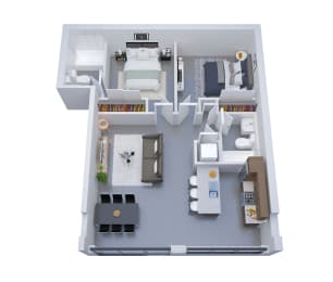 Floor Plan  The Riviera on Semmes 2102