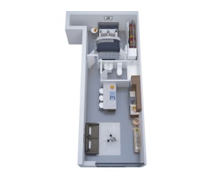 Floor Plan  The Riviera on Semmes 2106