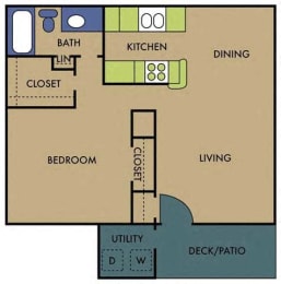  Floor Plan Plan A