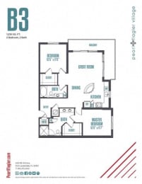  Floor Plan B3