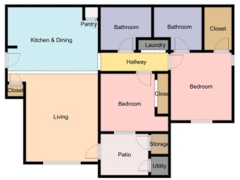  Floor Plan Goleta