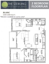  Floor Plan Blanc