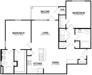  Floor Plan The Magnolia