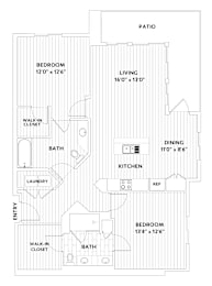  Floor Plan B TWO