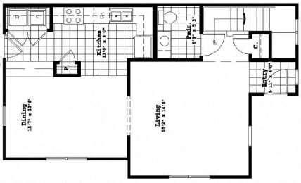 Floor Plan  Metropolitan Three Bedroom