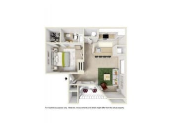 Chama Floor Plan  at Vizcaya, Santa Fe, NM, 87505