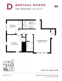 Berteau Manor - Two Bedroom