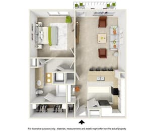 The Remington Floor Plan at Highline Urban Lofts, Cypress, TX