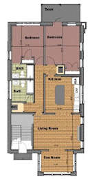  Floor Plan 711 Eastgate - Sunroom