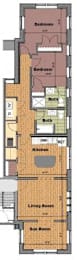  Floor Plan 800 Eastgate - Study