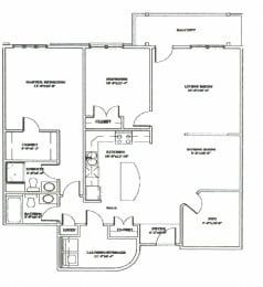 2 bed, 2 bath, spacious apartments with amenities at Baker Arms & Wexford Apartments in Dartmouth, NS