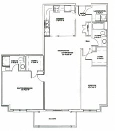 2 bed, 2 bath, generous, customizable apartments at Baker Arms & Wexford Apartments in Dartmouth, NS