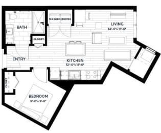  Floor Plan Olive 12 (Flats)