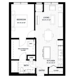  Floor Plan Olive 6 (Flats)