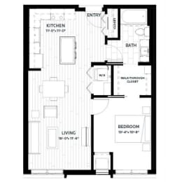  Floor Plan Olive 9 (Flats)