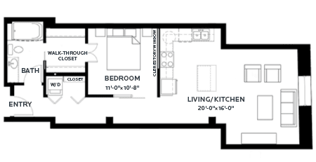  Floor Plan Track 11 (Lofts)