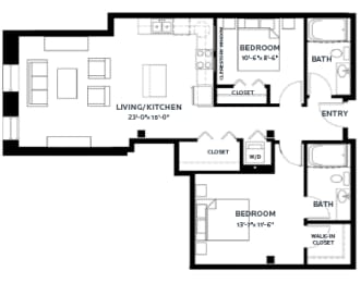  Floor Plan Timber 1 (Lofts)