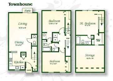  Floor Plan The Rodanthe Townhouse