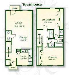  Floor Plan The Kitty Hawk Townhouse EIK