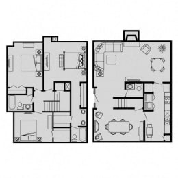  Floor Plan K (TwnHm)