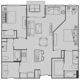  Floor Plan B3