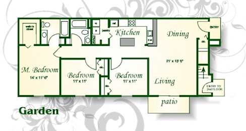  Floor Plan The Magnolia Garden