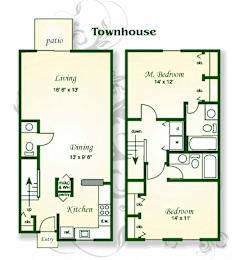  Floor Plan The Cypress Townhouse
