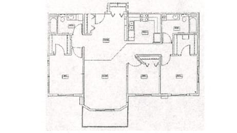  Floor Plan 2 Bedroom 2 Bathroom