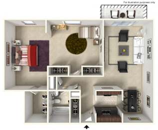 executive 1 bedroom suite 1 bath